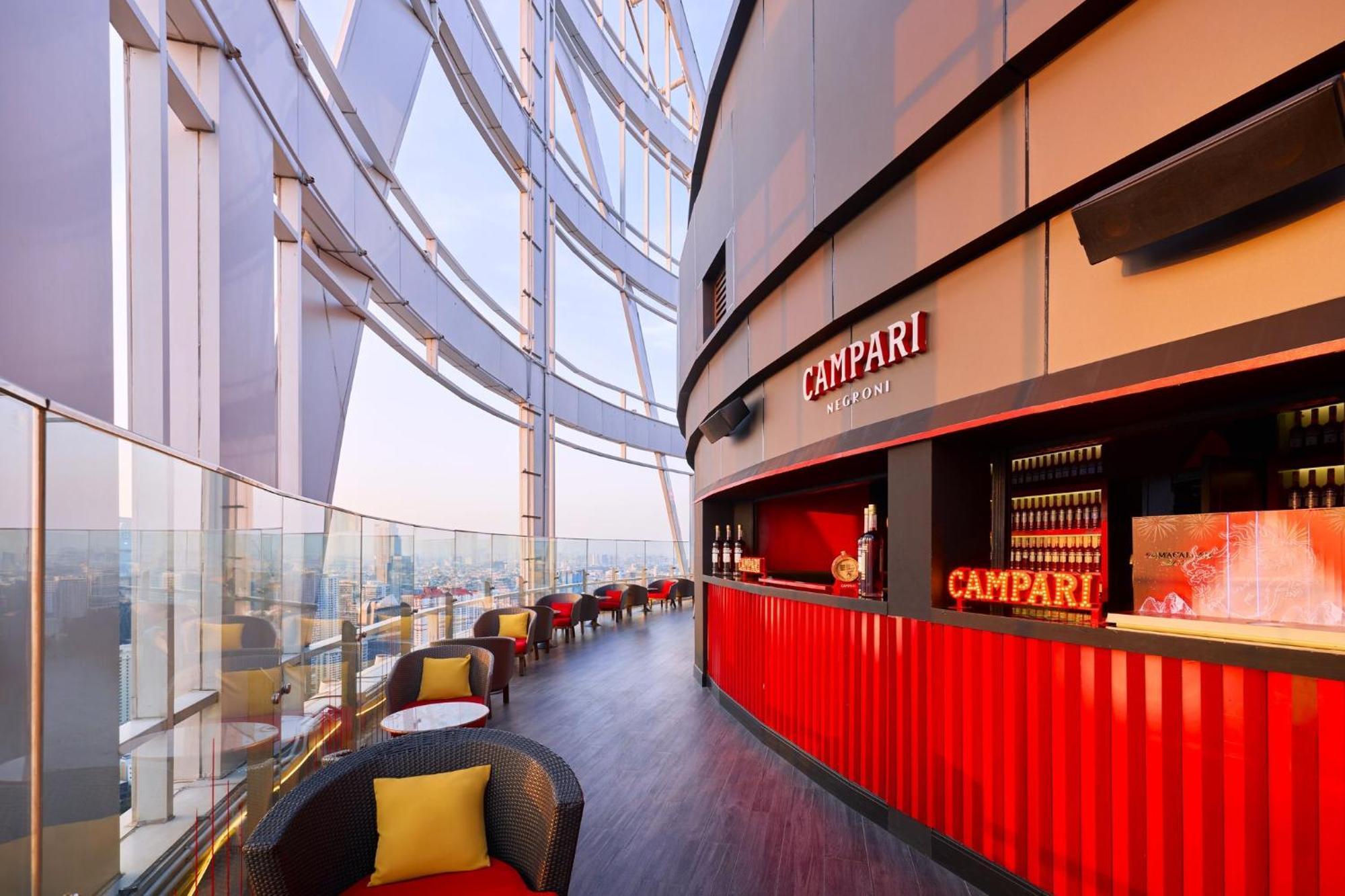 Centara Grand At Centralworld Bangkok Zewnętrze zdjęcie Campari Sky Bar