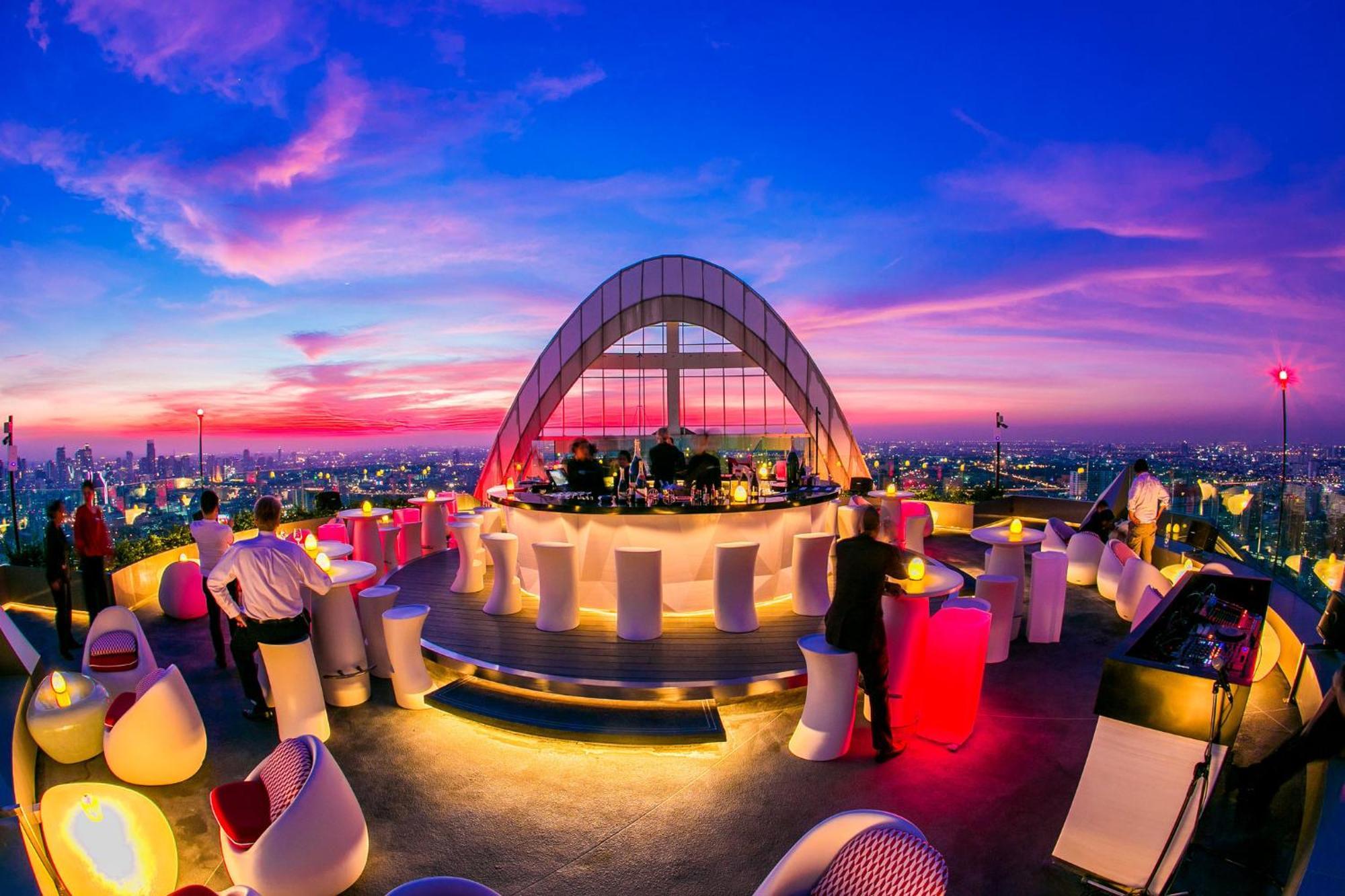 Centara Grand At Centralworld Bangkok Zewnętrze zdjęcie The Bar